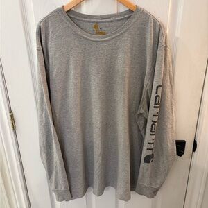 Carhartt Heather Gray Long Sleeve Tee
